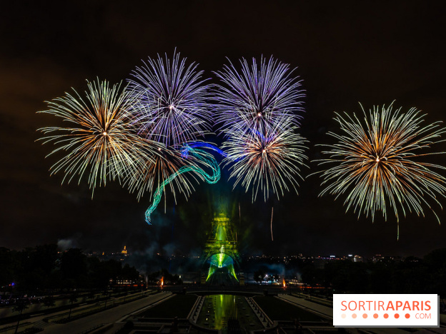 Le feu d’artifice du 14 juillet 2025 de Paris - les photos