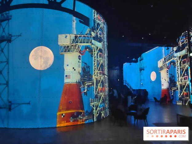 Destination Lune : un voyage immersif dans les étoiles à l'Atelier des Lumières - photos - fotor 1758652212111