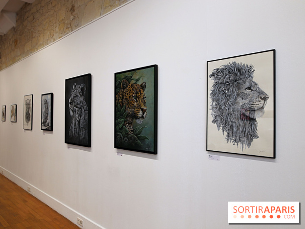 Ardif : nos photos de son exposition 'Felines Mechanimal' 