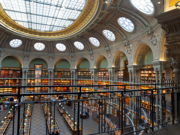 Mazarin et les gardiens du secret : une expérience immersive à la BnF Richelieu - Salle Ovale @BeatriceLivet Cultival