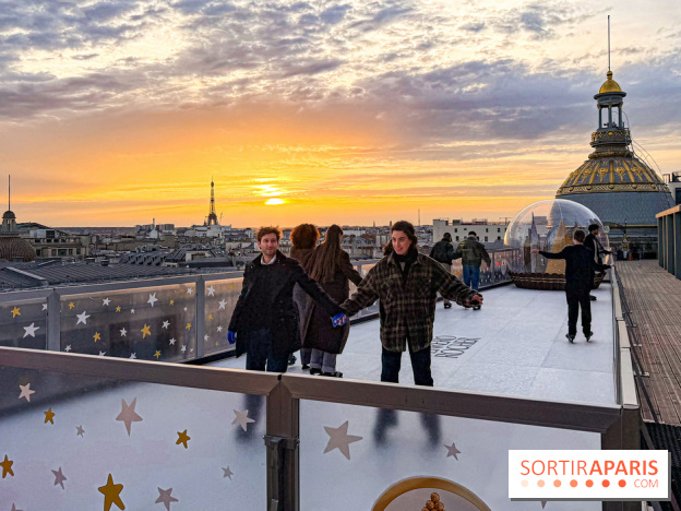 Patinoire Printemps Haussmann 2025