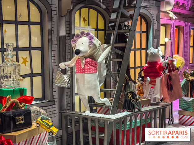 Les vitrines de Noël du Printemps Haussmann à Paris 2025 avec Diane Kruger, les photos - IMG 0598