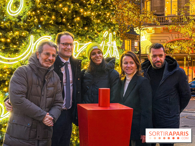 Les illuminations de Noël 2025 du Boulevard Haussmann