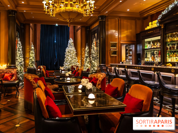 Le bar et salon de thé de Noël du George V 2025 - les photos
