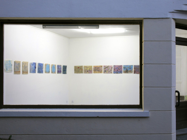 Lettres du quotidien : exposition de Malak et Mona Varichon  - Malak El Zanaty Varichon,  De l'autre côté du ciel avec eux sous les étoiles  Cocotte, Treignac, 2021 01