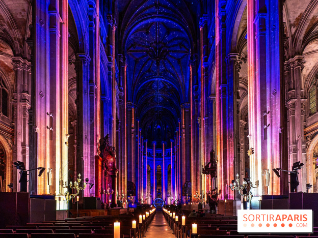 L'Odyssée Céleste à l'église Saint-Eustache à Paris, le nouveau spectacle Luminiscence 