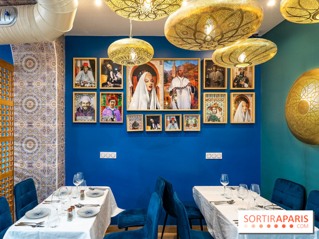 Gamra, le restaurant marocain Paris 17e - salle