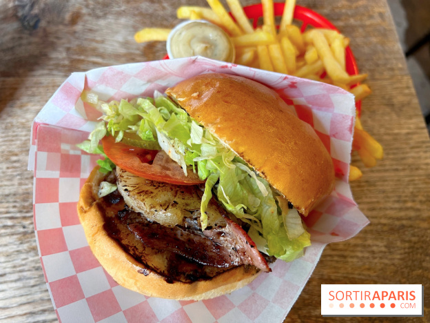 Numéro 10 - Smash burger ananas