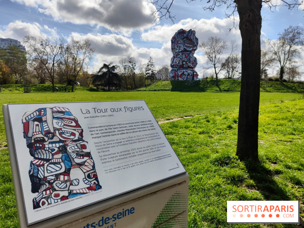La Tour aux Figures de Jean Dubuffet - Hauts-de-Seine