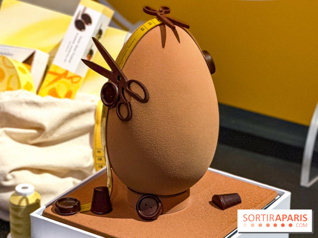 Chocolats de Pâques 2026 ultra-mode par Pierre Marcolini : Oeufs Couture et petites merceries à croquer