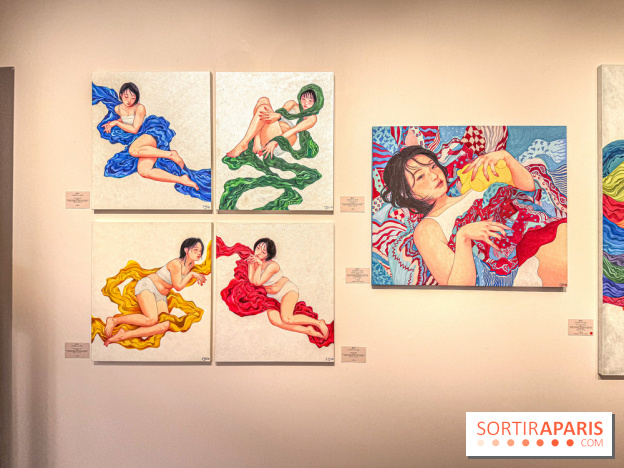 Zipcy à Paris : l’exposition La Forteresse Douce à la galerie Goldshteyn-Saatort - IMG 6598