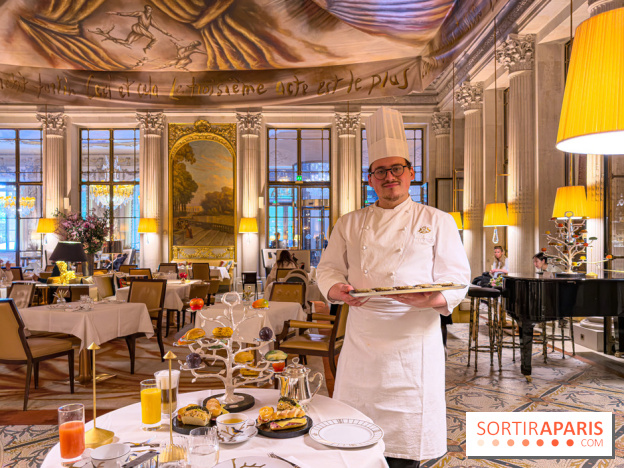 Tea Time de Cedric Grolet au Meurice : pâtisseries trompe l'œil et salé revisité