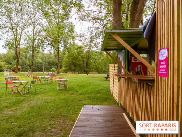 La guinguette de la pointe sauvage en bord de Marne à Vaires-sur-Marne en Seine-et-Marne