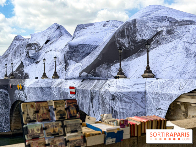 La Caverne du Pont Neuf : le montage de l’installation géante de JR démarre à Paris