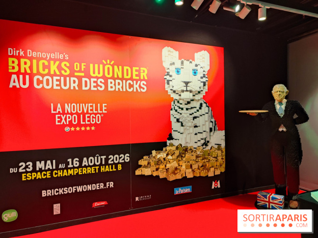 Bricks of Wonder, l'exposition à l'espace Champerret