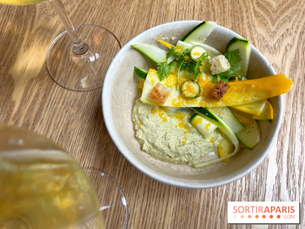 Chez Clo - Courgettes, poutargue