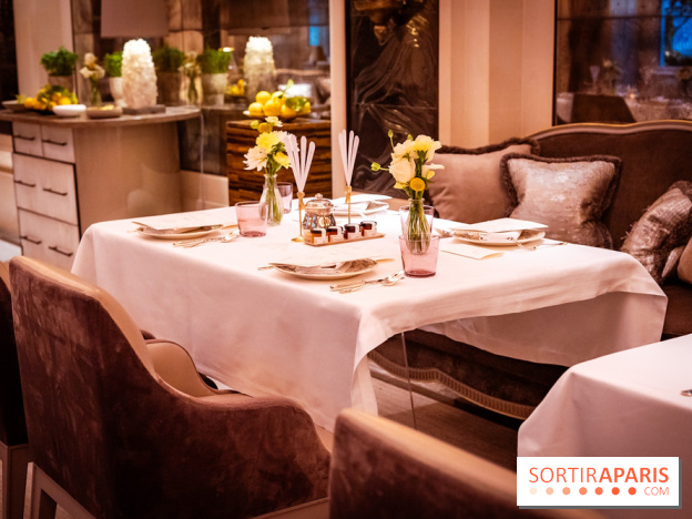 Tea time sensoriel de Matthieu Carlin à l'Hôtel de Crillon - les photos