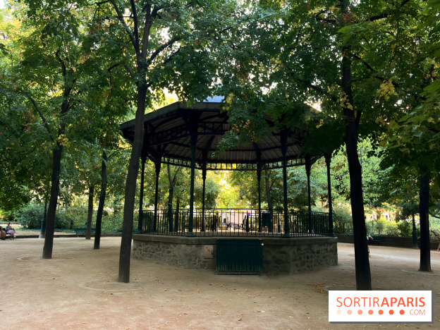 Square des Epinettes, le parc caché du 17e
