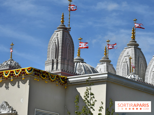 EN IMAGES : le premier mandir hindou traditionnel d'Île-de-France