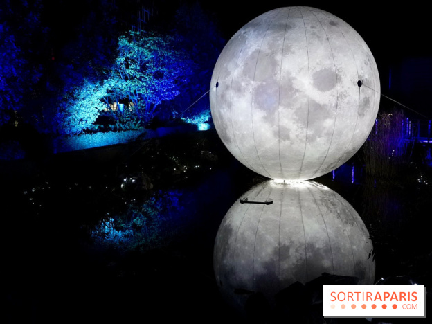 Parc de l'Étrange 2026 : Lune lumineuse sur l’étang nocturne