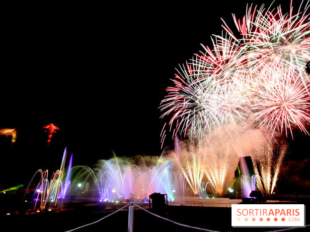 La Fête au Domaine de Saint Cloud, le spectacle de son et lumières