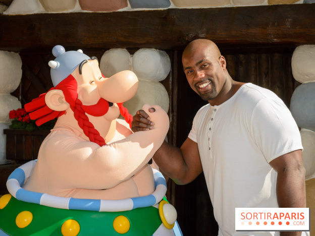 Inauguration officielle de la Forêt d'Idefix avec Teddy Riner