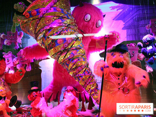 illuminations et vitrines 2014 des Galeries Lafayette