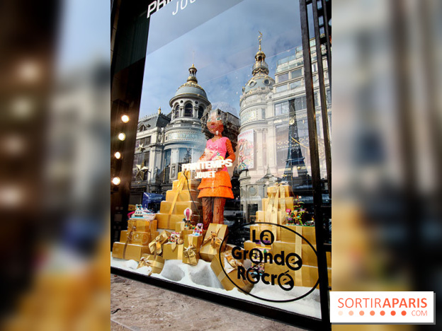 Les vitrines de Noël des Galeries Lafayettes 2015