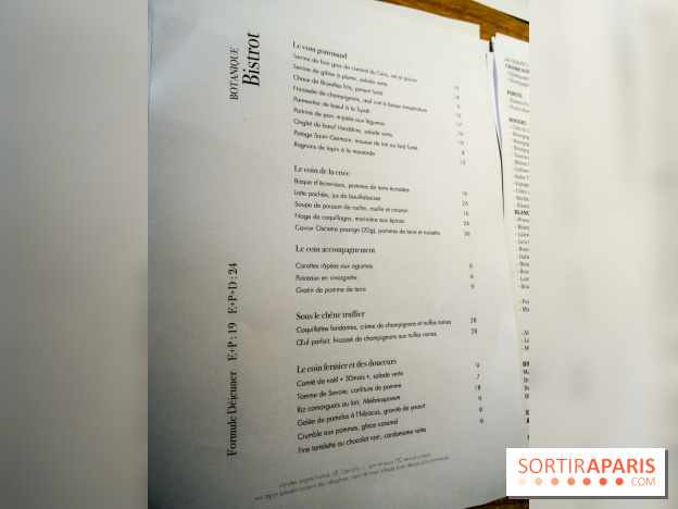 Botanique restaurant