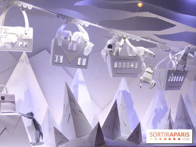 Les vitrines de Noël des Galeries Lafayette 2016