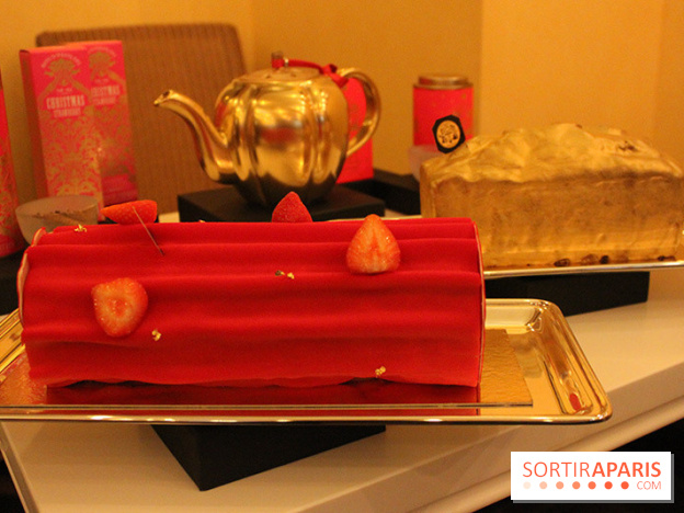 La Bûche et dessert de Noël 2016 chez Mariage Frères