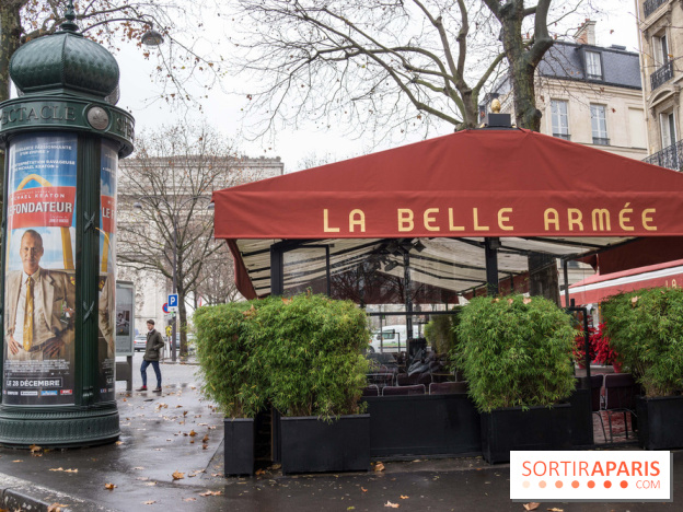 La belle armée : brasserie et bar à cocktail en face de l'Arc de Triomphe