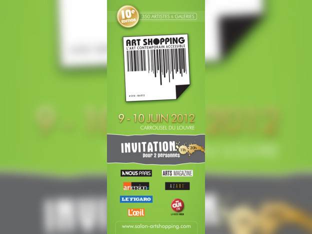 Invitation gratuite pour le Salon Art Shopping 2012