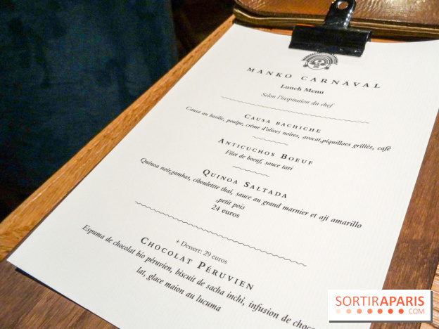 Manko by Gasto Acurio : nouvelle carte été 2017