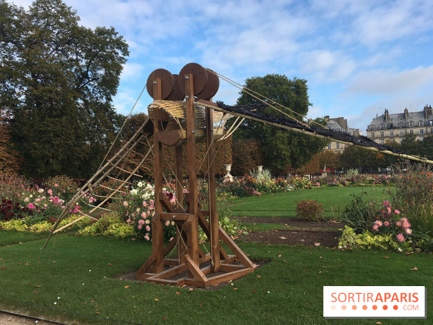 FIAC 2017 au Jardin des Tuileries - Ali Cherri, The Flying Machine, 2017