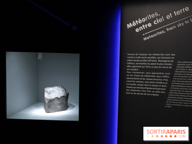Exposition Météorites au Muséum national d'Histoire naturelle, les photos