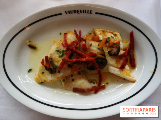 Le Vaudeville à Paris : cuisine traditionnelle et fruits de mer pour la brasserie centenaire