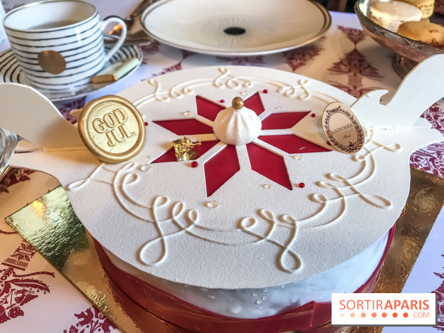 Bûche de Noël 2018 pour Ladurée