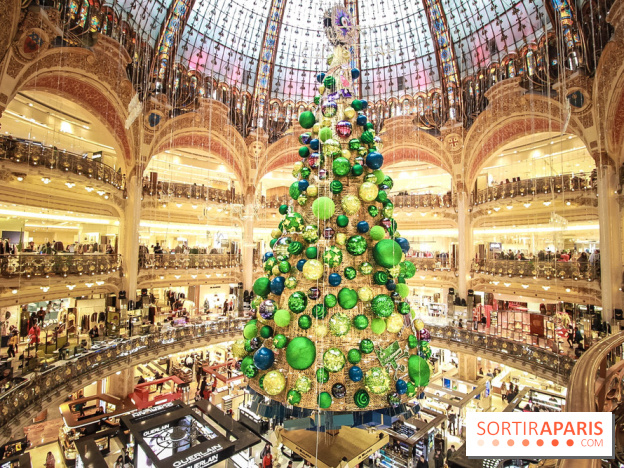 Sapin de Noël des Galeries Lafayettes 2018