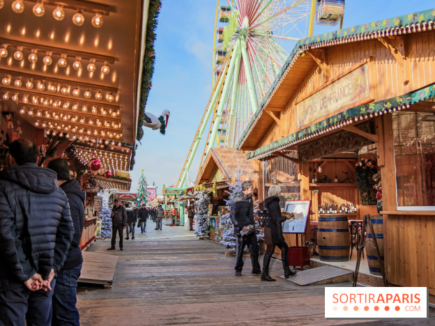 Le Marché de Noël des Tuileries à Paris, Bar à vin