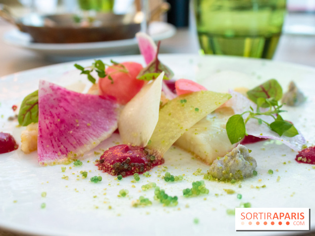 La City : : ceviche de daurade aux betteraves dans tous ses états