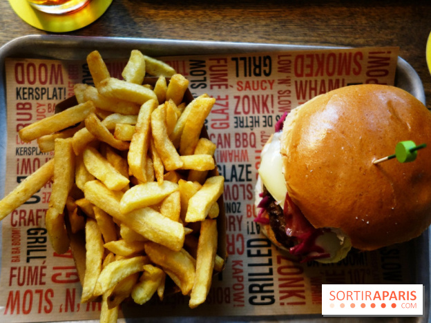 Burger et bière d'hiver chez FrogPubs