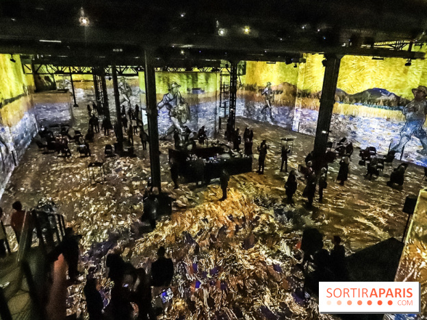 Exposition Van Gogh à l'Atelier des Lumières, les photos