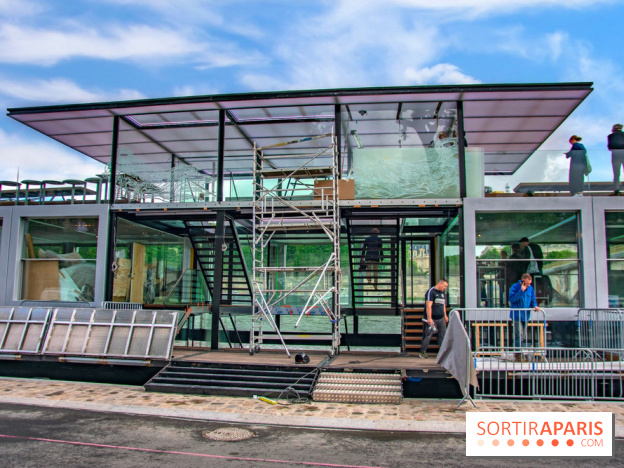 Fluctuart, premier centre d'art urbain flottant au monde, ouvre ses portes