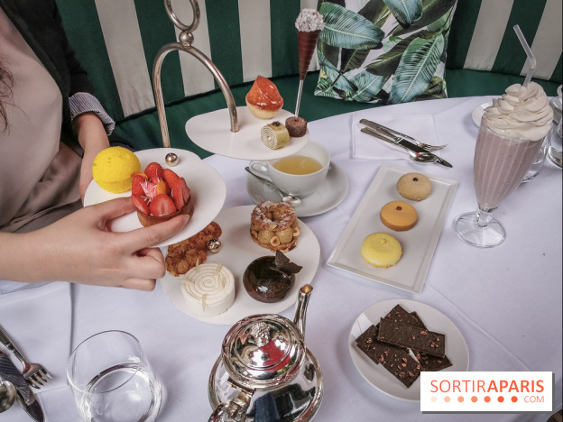 Le Tea Time - goûter d'Angelo Musa au Plaza Athénée - Les photos