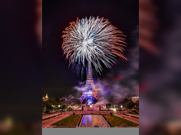 Photos du feu d'artifice de Paris 2019