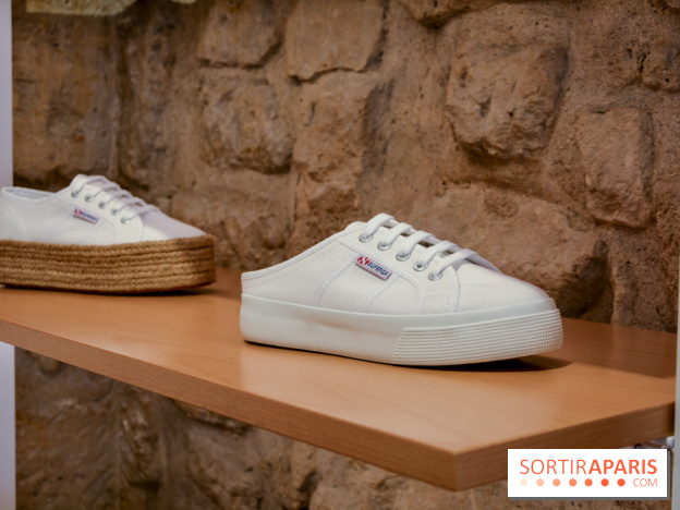 Superga ouvre sa première boutique parisienne