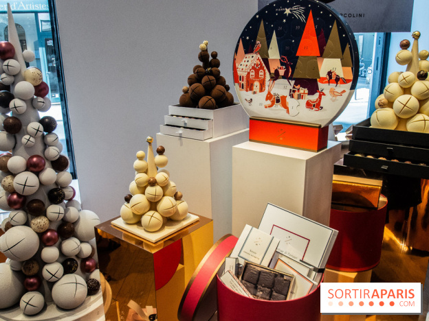 Bûche et chocolats de Noël 2019, galette des rois 2020 by Pierre Marcolini, les photos