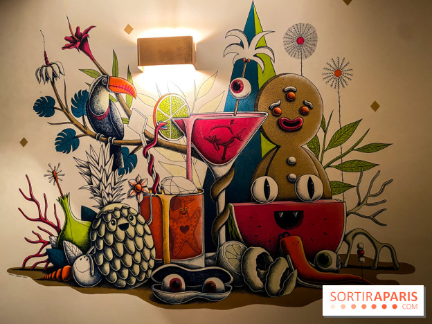 Les Justes, un bar à cocktail arty à Paris