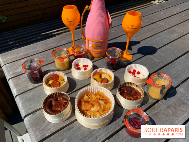 Panier pique-nique Jean Imbert x Veuve Clicquot